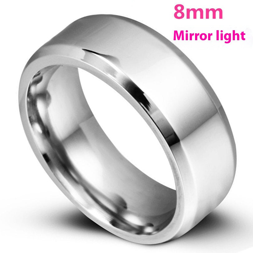 Matte & Polished Gold Band Ring – Elegant Unisex Design - Tajura & CO