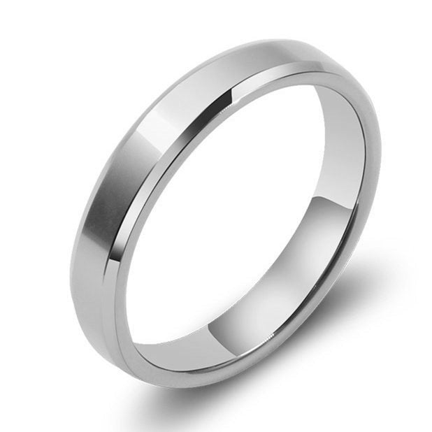 Matte & Polished Gold Band Ring – Elegant Unisex Design - Tajura & CO