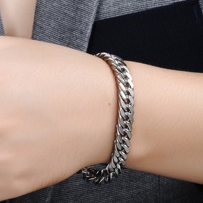 Sterling Silver Chain Bracelets - Tajura & CO