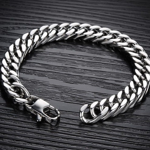 Sterling Silver Chain Bracelets - Tajura & CO
