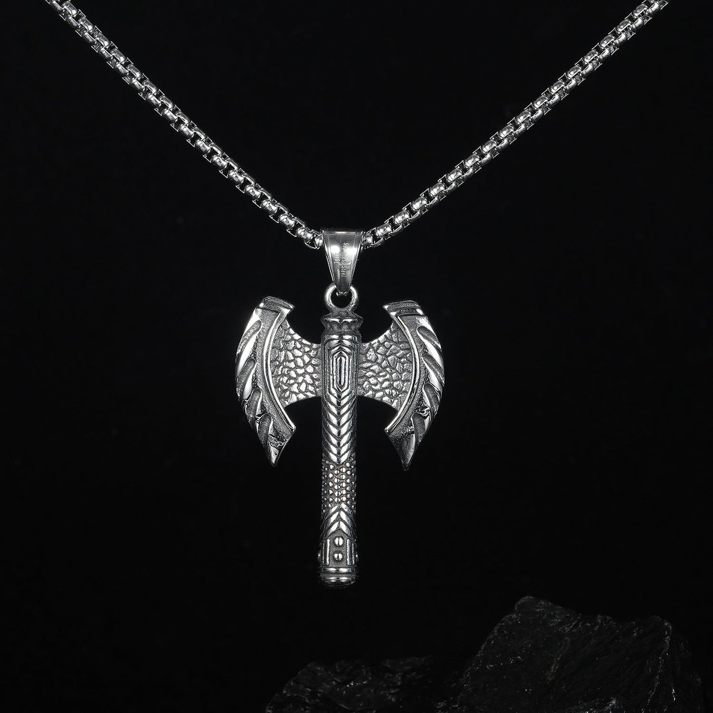 The Forged Heritage Axe Pendant - Tajura & CO