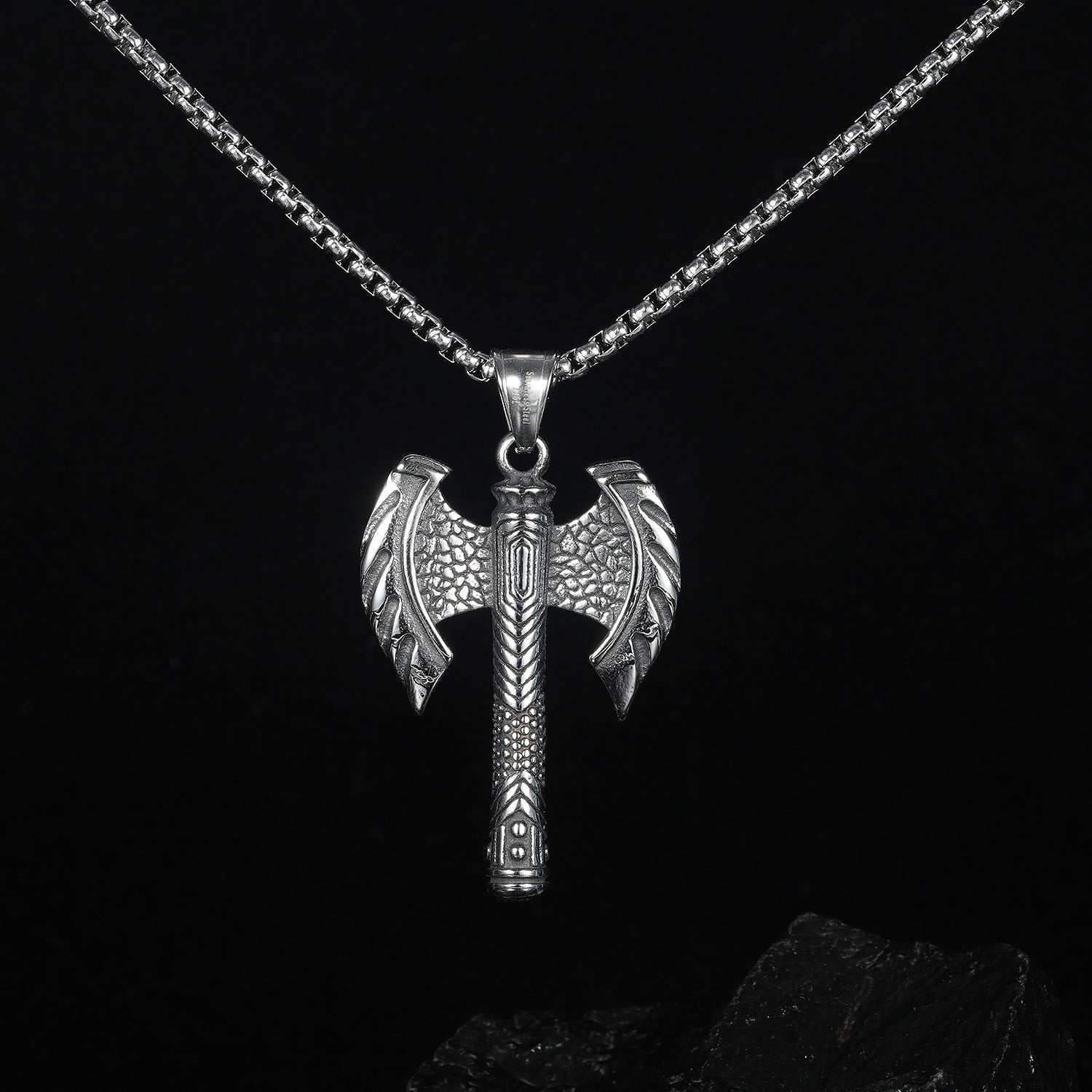 The Forged Heritage Axe Pendant - Tajura & CO