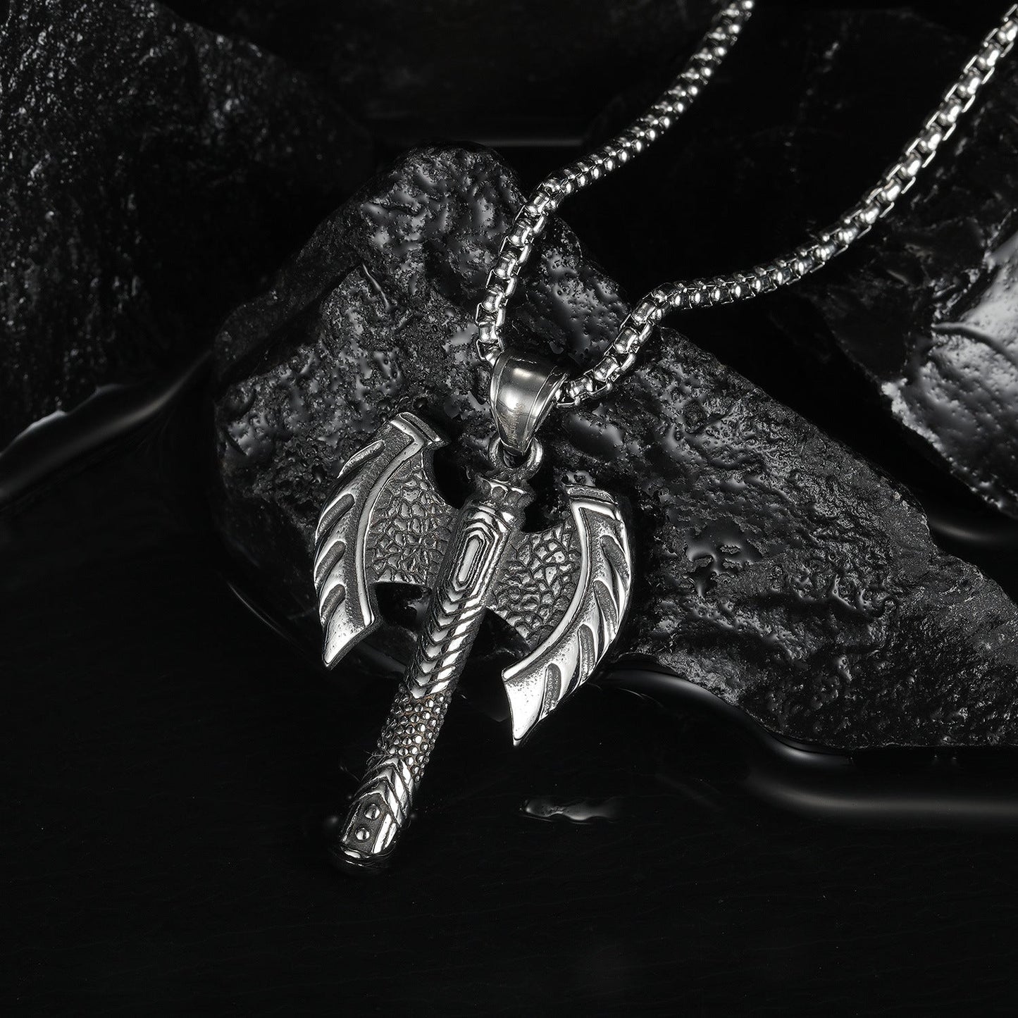 The Forged Heritage Axe Pendant - Tajura & CO