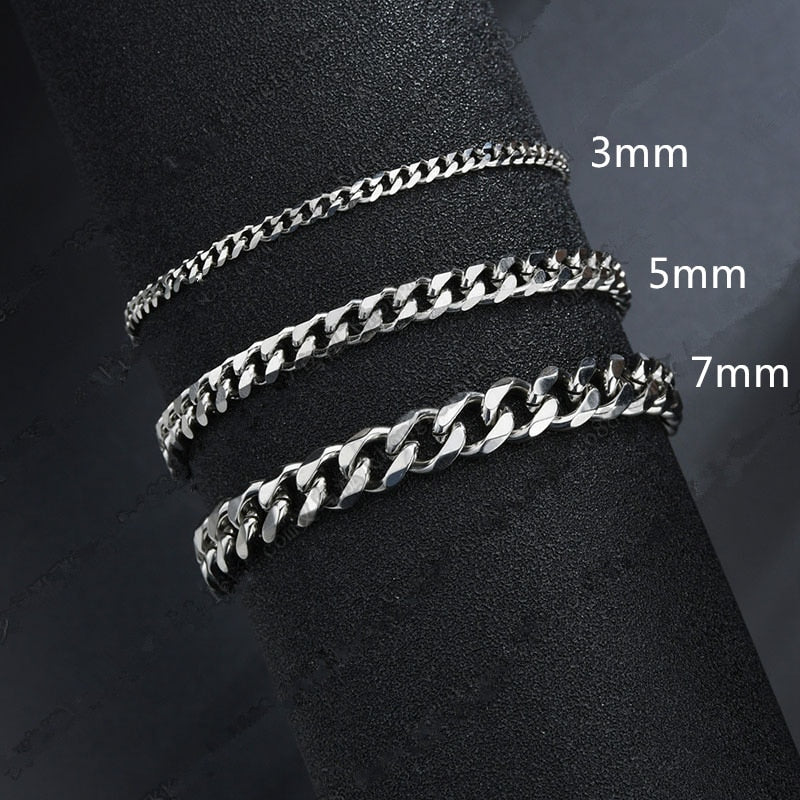 The Onyx Precision Cuban Bracelet - Tajura & CO