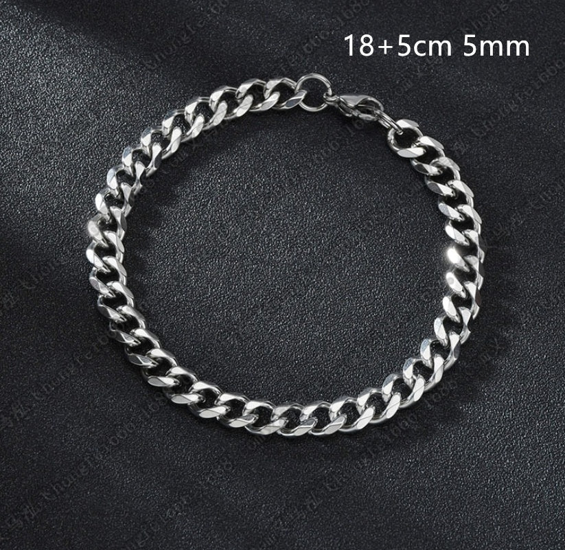 The Onyx Precision Cuban Bracelet - Tajura & CO